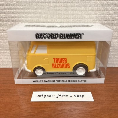 Record Runner Portable Player Stokyo Volkswagen TOWER RECORDS Limited Yellow
