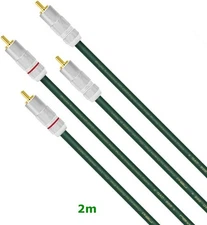 Official Oyaide Line Cable 2.0m "QAC-222 RCA/2.0" / Made in Japan