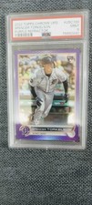 2022 topps chrome upd. spencer torkelsonpurple refractor psa 9