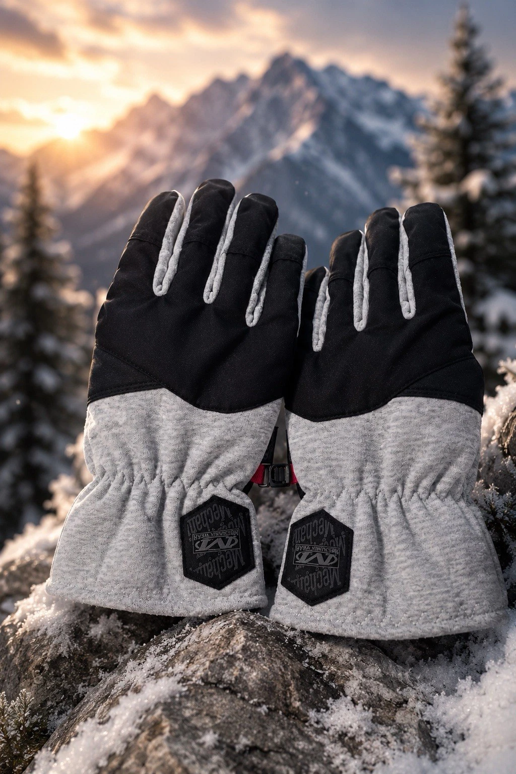 Mechanix Wear Winter Gloves Gray Black Insulated Cold Weather Cold Work Ski Snow
Opens in a new wind