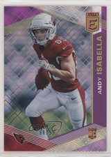 2019 Panini Donruss Elite Rookies Purple 68/99 Andy Isabella #150 0c6