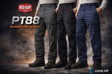 Red Kap Men's Industrial Cargo Pant PT88 Charcoal 42 x 30 PT88CHA NWT