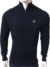 LACOSTE MEN'S LONG SLEEVE QUARTER ZIP BRAND NEW JUMPER