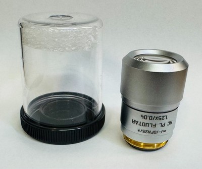 Leica HC PL Fluotar 1.25X/0.04 Microscope Objective Lens (506215)  /-/OFN25/ 