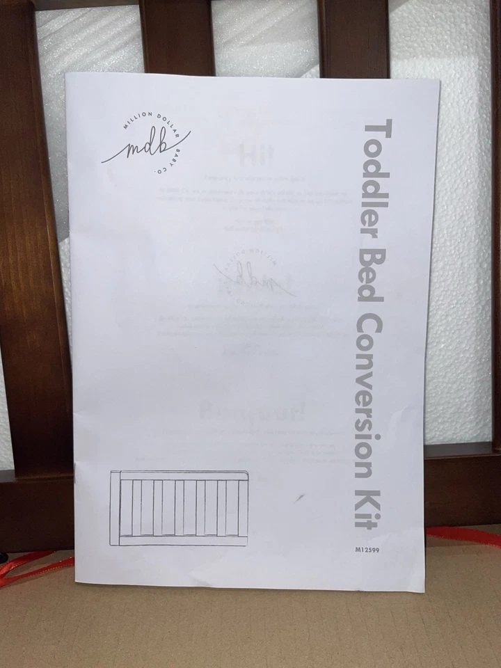 Kit de conversión de cama para niños pequeños daVinci - Espresso (M12599) Modelo: M12599CT Foto 3 de 3