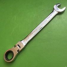 Gearwrench Flexhead Ratcheting Chrome Flex Combination Wrench Sae Size 1116
