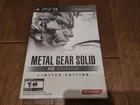Metal Gear Solid HD Collection - Limited Edition - PS3 - NEW SEALED
