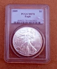 2009 American Silver Eagle MS70 PCGS Bullion $1 Coin Beautiful Coin