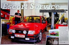 Youngtimer 01/2013 Ford Escort RS 1600i mit 115PS Restaurierung - ein interessan