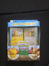 Pokemon TCG Let's Play Eevee & Pikachu Theme Desk SEALED