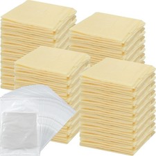 Eccliy 90 Pcs Tack Cloths Painters Tack Cloth Woodworking Removing Dust Rags for