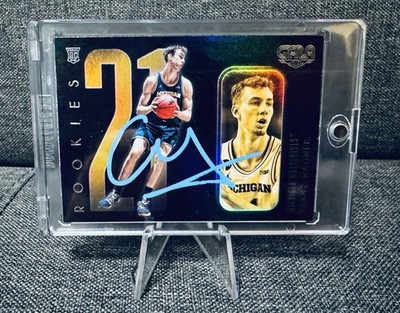 Franz Wagner signierte Panini Rookie Card / NBA / Magic / Beckett