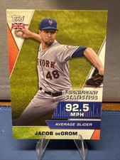 2021 Topps UK Edition - Significant Statistics Jacob deGrom #UKSS-20