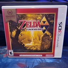 The Legend of Zelda A Link Between Worlds Nintendo 3DS Case Manual Only Selects