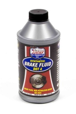 Lucas Brake Fluid - DOT 4 - Synthetic - 12.00 oz - Each