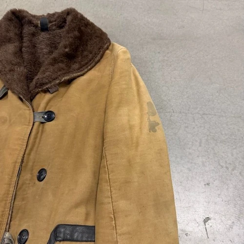 Vintage WW2 Barn Stormer Coat Transport Coat Size S image 3