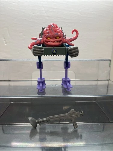 Vintage TMNT 1989 Playmates Toys Krang Action Figure Incomplete W17