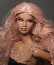 integrity toys OOAK Repaint nadja Fashion Royalty Custom Art Doll Head