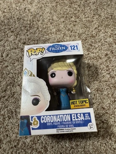 Funko Pop! Vinyl: Disney - Elsa (Coronation) - Hot Topic (Exclusive) #121