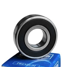  Qty. 100 6203-2RS C3 EMQ Premium Sealed Ball Bearings ABEC-3 17x40x12 6203RS