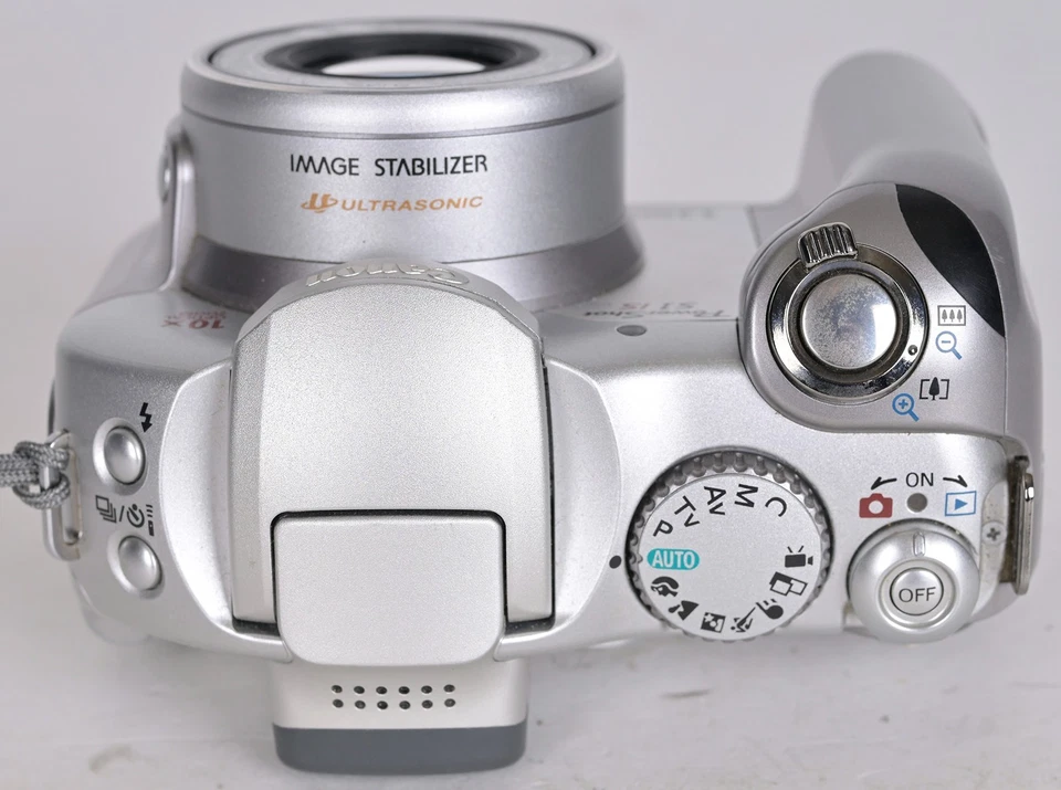 Tested Working Canon PowerShot S1 IS 3.2MP 10X Zoom Bridge Digital Camera - Image 4 of 4