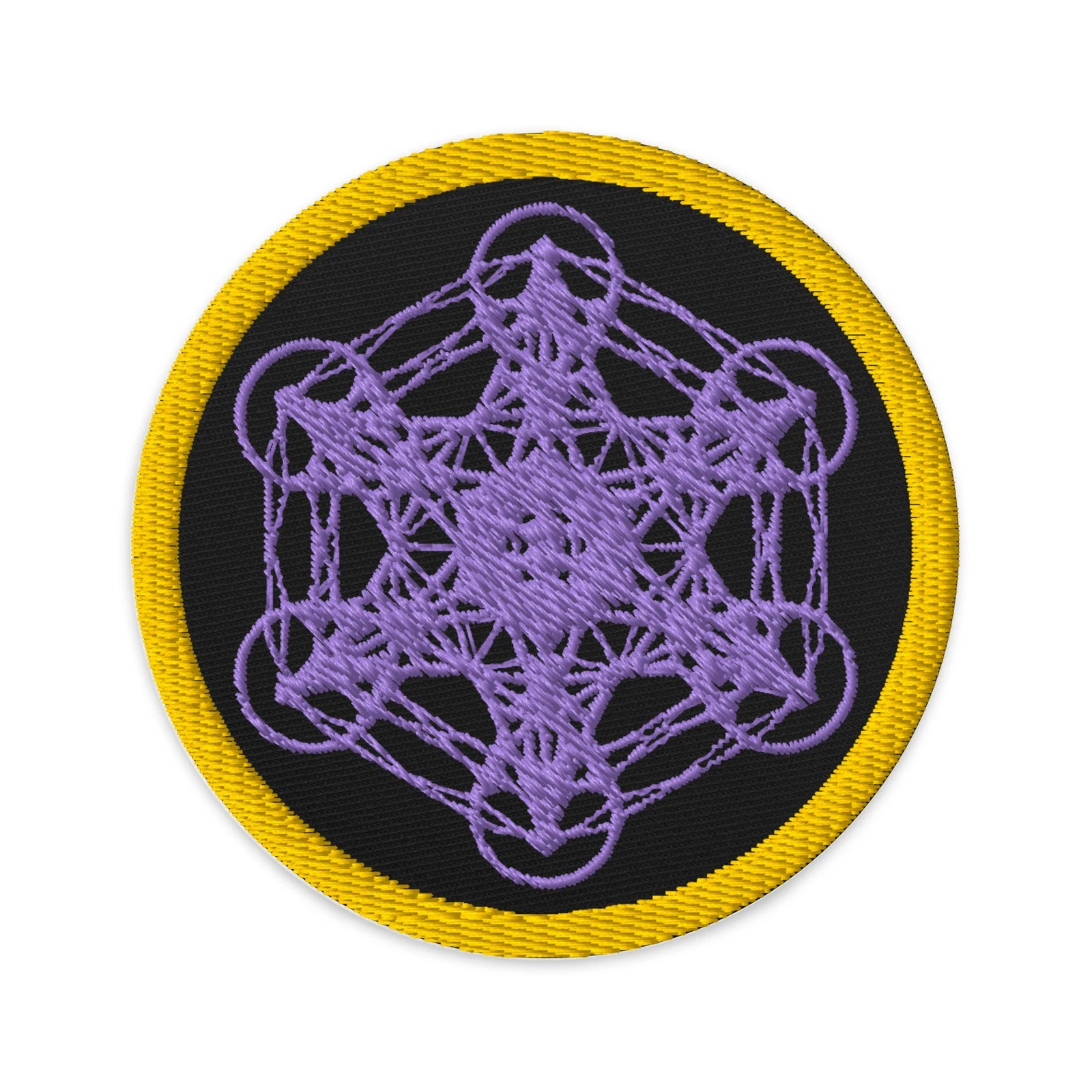Metatron’s Cube | Premium Embroidered Sacred Geometry Patch