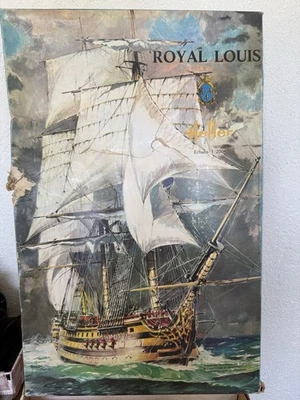 Maquette bateau Heller Royal Louis échelle 1/200 réf. 910/892 - Photo 1/4