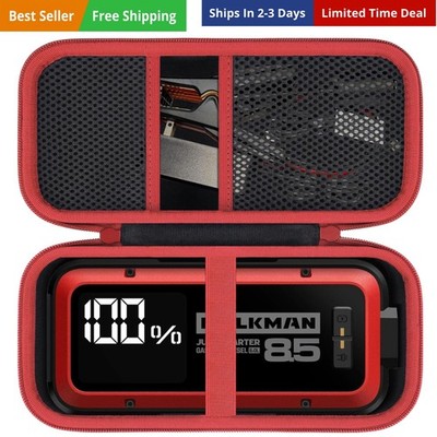 for HULKMAN Alpha85/Alpha85S/Alpha Pro Jump Starter Hard Carrying Case, Black...