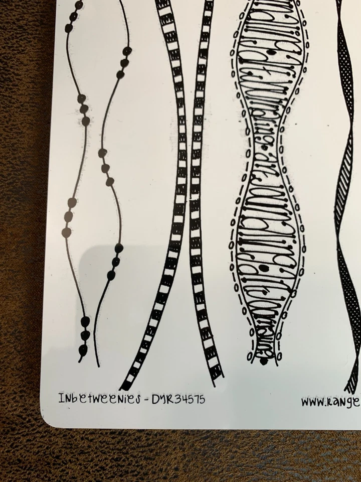 Ranger Dylusions Clings Stamps Dyan Reaveley In Betweenies DYR34575 - Imagem 2 de 4