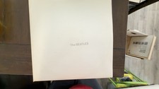 The Beatles White Album 1968 2LP Vinyl Capitol SWBO 101 Poster Photos Orange