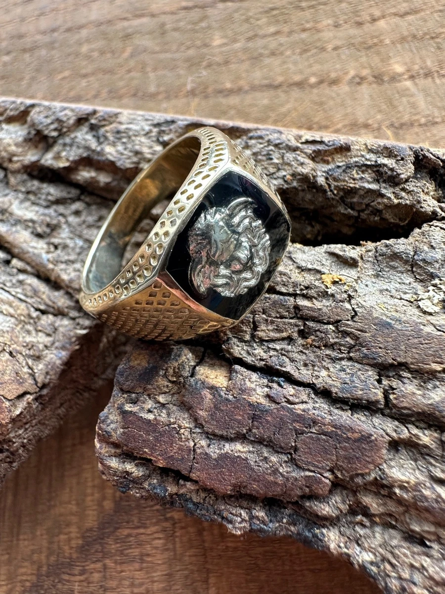 Versace Medusa Ring In Men's Rings for sale - eBay