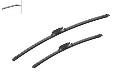 2x Balai d'essuie-glace plat 3 397 007 426 BOSCH pour FIAT CITROËN PEUGEOT OPEL - Photo 1/4