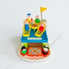 Vintage 1972 Fisher-Price Little people #985 happy houseboat set