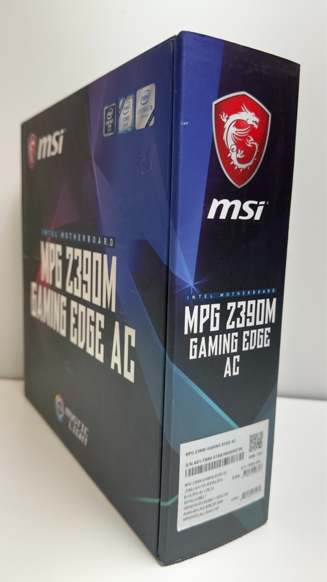Msi Mpg Z390 Gaming Edge Wifi Edge Wifi Msi Z390 Gaming Edge