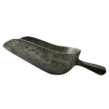 Vintage Huge Cast Aluminum Metal Scoop – Grain Feed Flour Ice