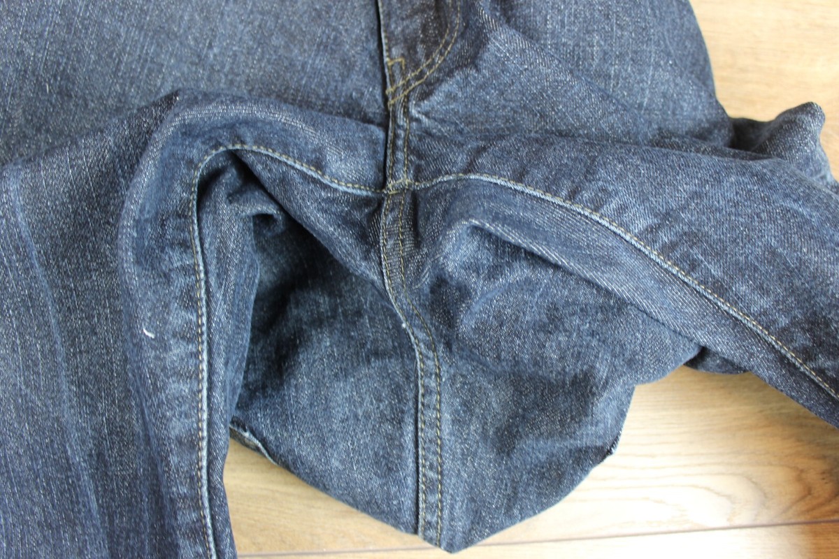 Armani Jeans Indigo 008 Series Men Straight Leg Blue Jeans