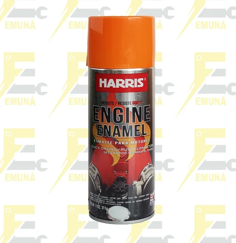 Chevy Orange Harris Heat Resistant Engine Enamel Motor Spray Paint (1bottle)