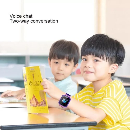 Kinder Smartwatch mit Telefonfunktion Armbanduhr Smart Watch SOS Sim Gelb S3 - Bild 9 von 11