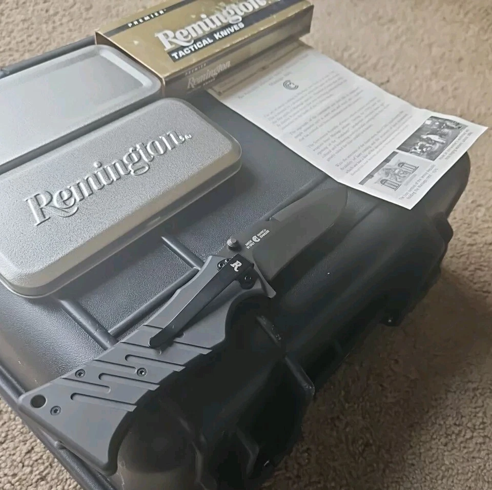 FOX Knife 🇮🇹 Maniago Italy Made Remington Echo II Pocket knife N690 (1 of 330) - Image 3 of 4