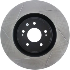 StopTech 126.46076SR Sport Slotted Disc Brake Rotor Fits 08-15 Lancer