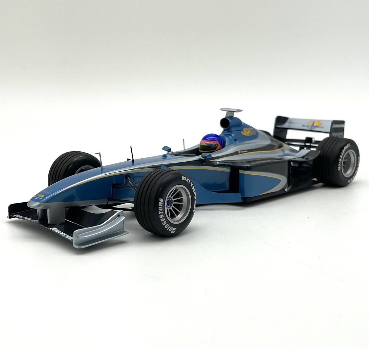 Minichamps F1 BAR 01 Supertec Testcar 1999 J. Villeneuve, OVP, 1