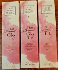 NEW Authentic TRUST FUND BEAUTY That Glo Tho Lit Liquid Highlighter 8ml Dented