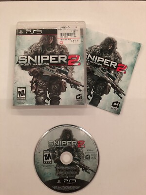 Sniper: Ghost Warrior 2 (Sony PlayStation 3, 2013) ps3 complete 