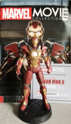 MARVEL MOVIE COLLECTION BONUS # 2 Iron Man Mark XVII Figurine (Heartbreaker) EN