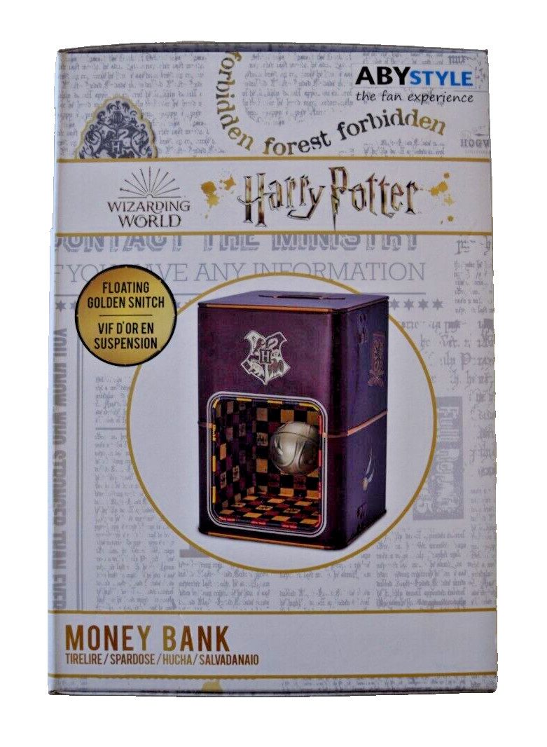 TIRELIRE HARRY POTTER illusion d'optique ( MONEY BANK neuve )