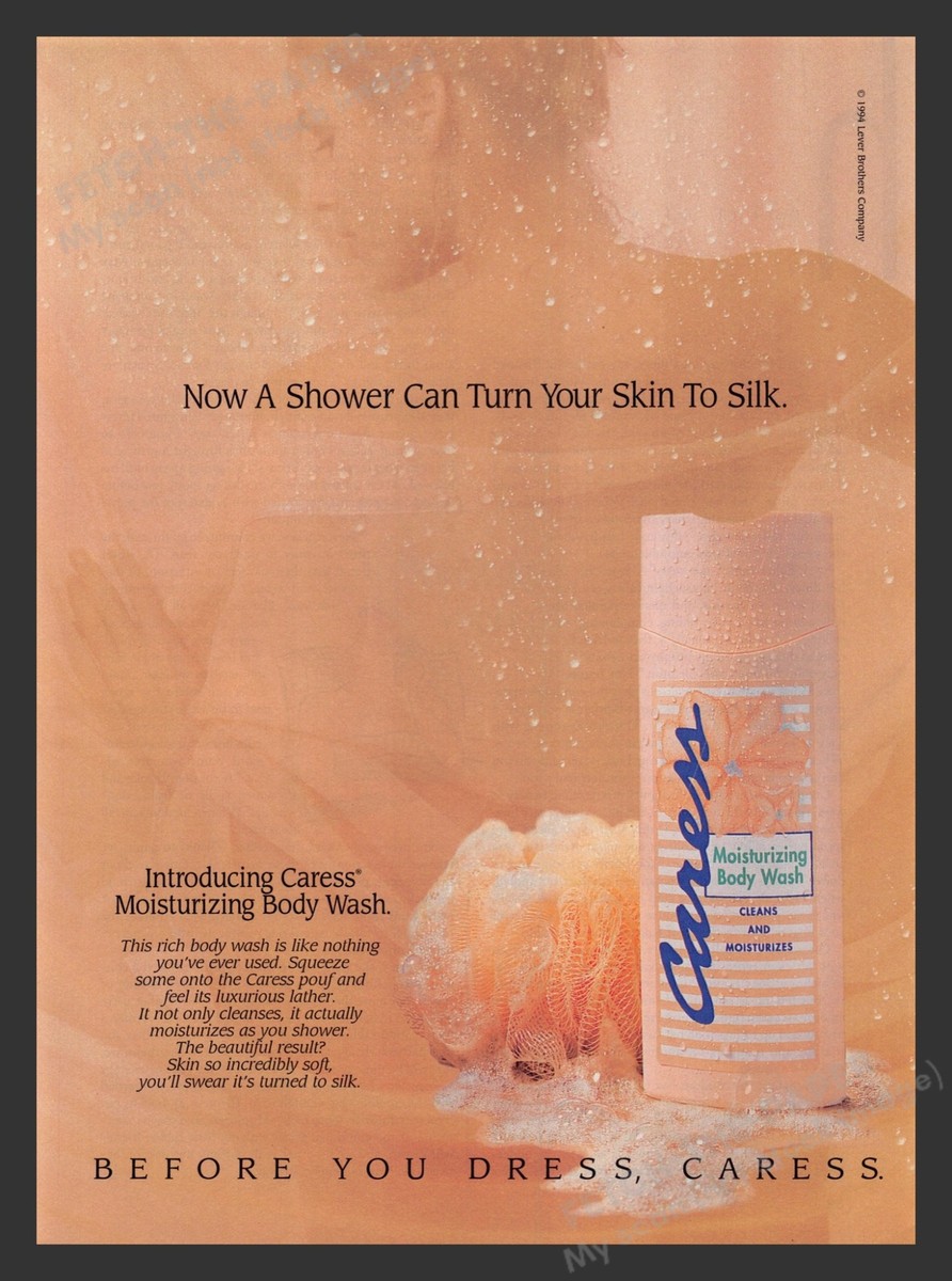 Caress Body Wash Shower Back 1990s Print Advertisement Ad 1994 | eBay caress-body-wash-shower-back-1990s-print-advertisement-ad-1994-ebay