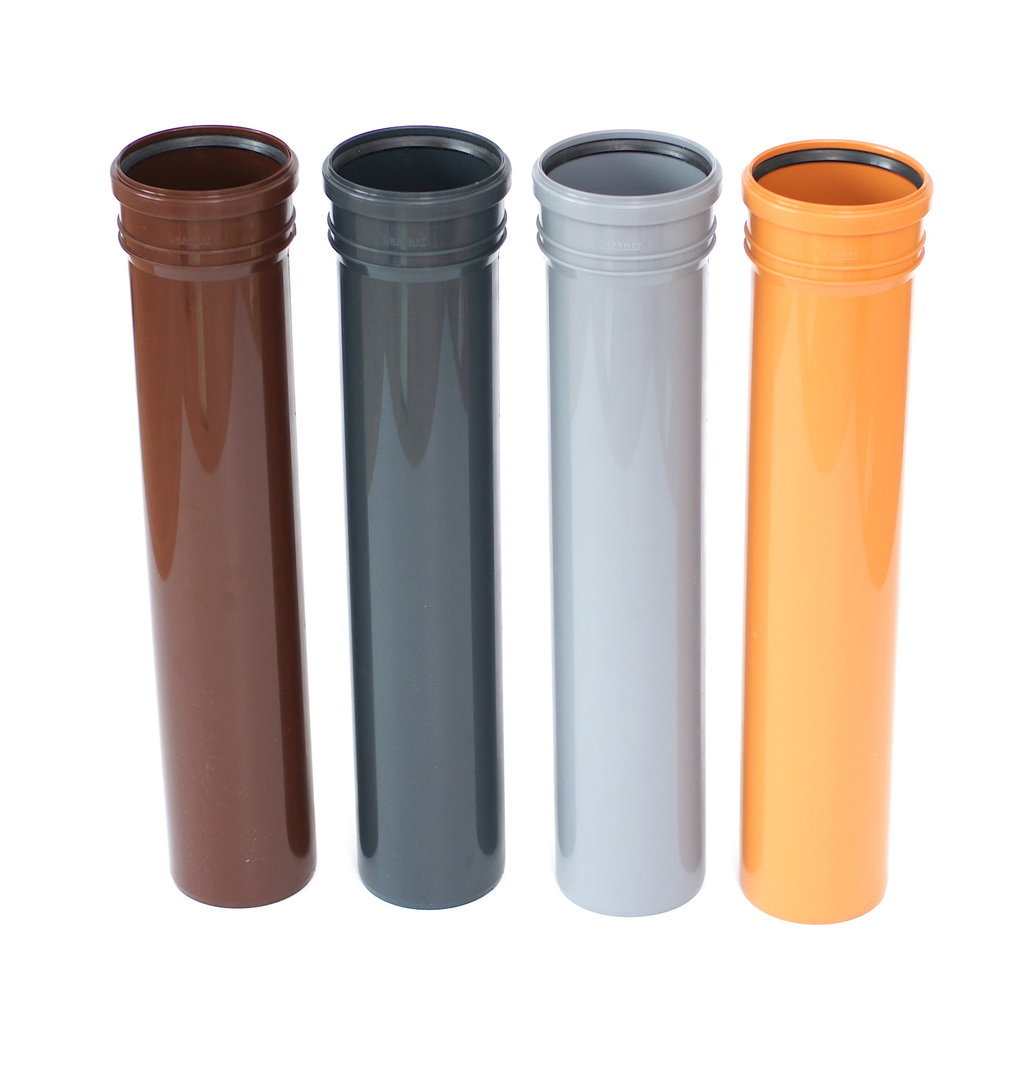 Laubfilter Fallrohr DN 100/110 Mm – T-Stück Mit Sieb Aus PP, Für Dachrinne Und Regenwasserablauf, Graphit