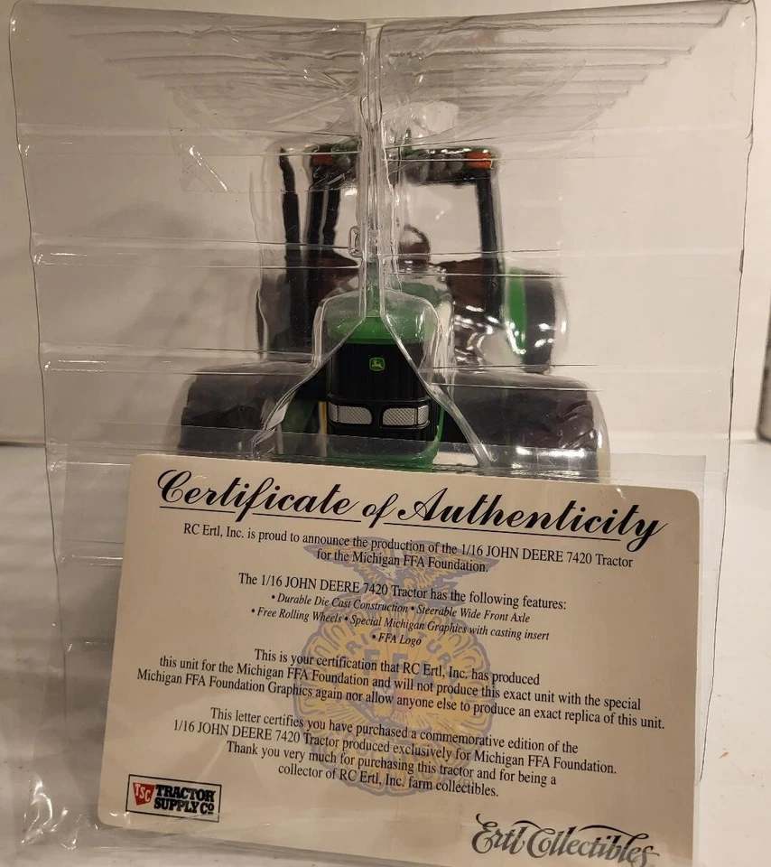 RC2 John Deere 7429 Ltd Ed. 9th In A Series 2006 Diecast Tractor Model (NIB) - Image 4 of 4