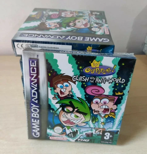 NINTENDO GBA FAIRLY ODD PARENTS! CLASH WITH THE ANTI-WORLD NEW SEALED NEW