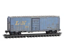 Louisville & Nashville 40' Box Car Weathered Micro-Trains MTL 073 45 590 N Scale